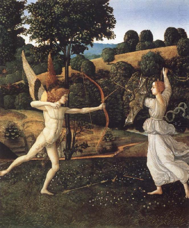 The Combat of Love and Chastity, GHERARDO DI GIOVANNI